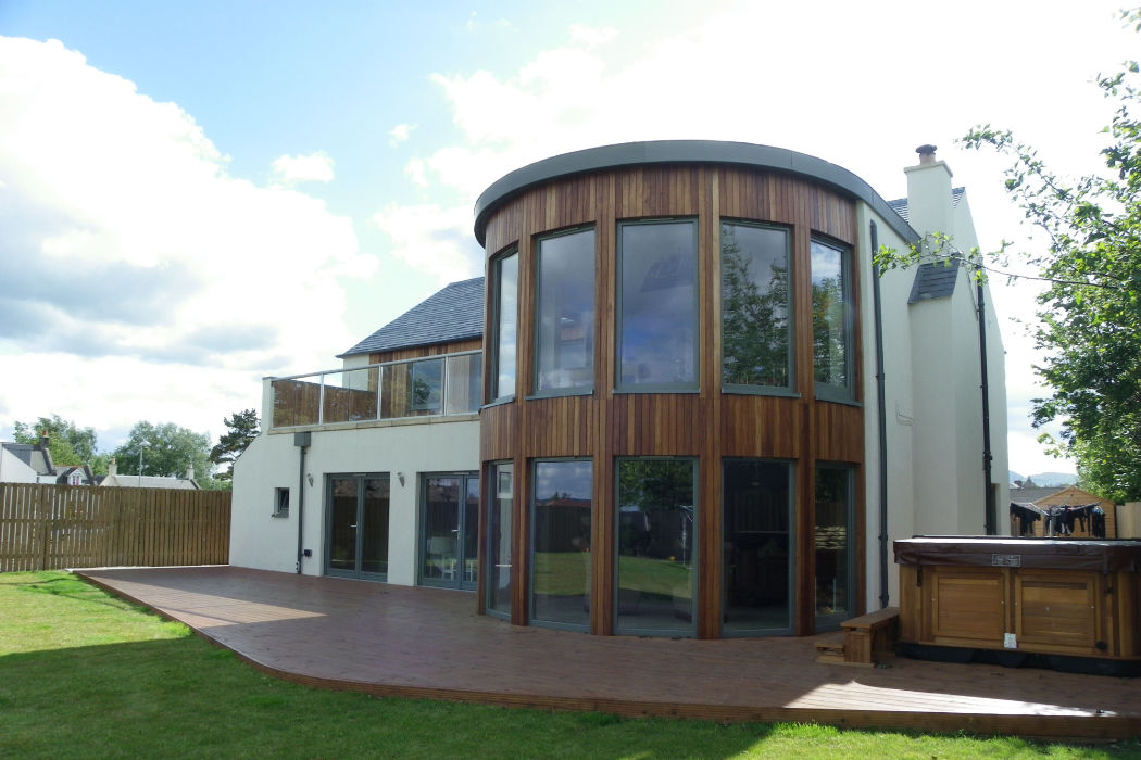 Alu Clad double glazed windows in Edinburgh - Uniwindows.co.uk