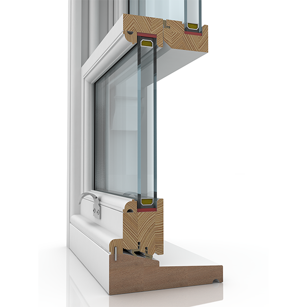 Sash Balance 50-45 ogee + staff bead SBD - Uniwindows.co.uk